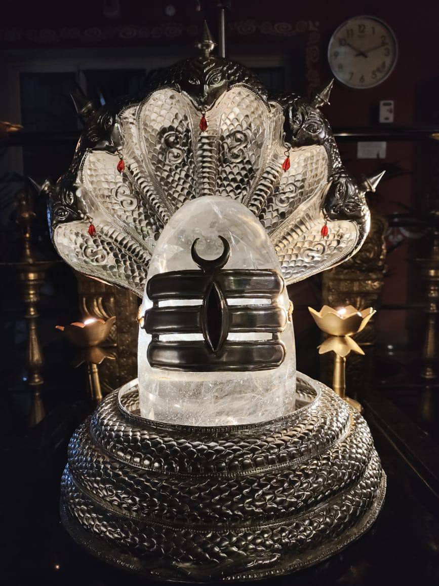 Decorated Shivalinga